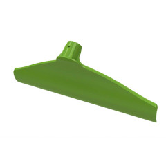 Raschietto in plastica verde per liquame 40 cm attacco ø 27 mm