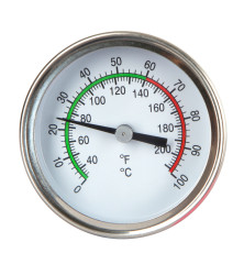 Termometro inox con sonda per scaldalatte 50 l