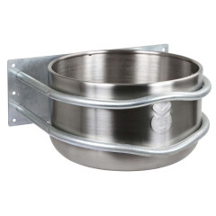 Mangiatoia tonda inox