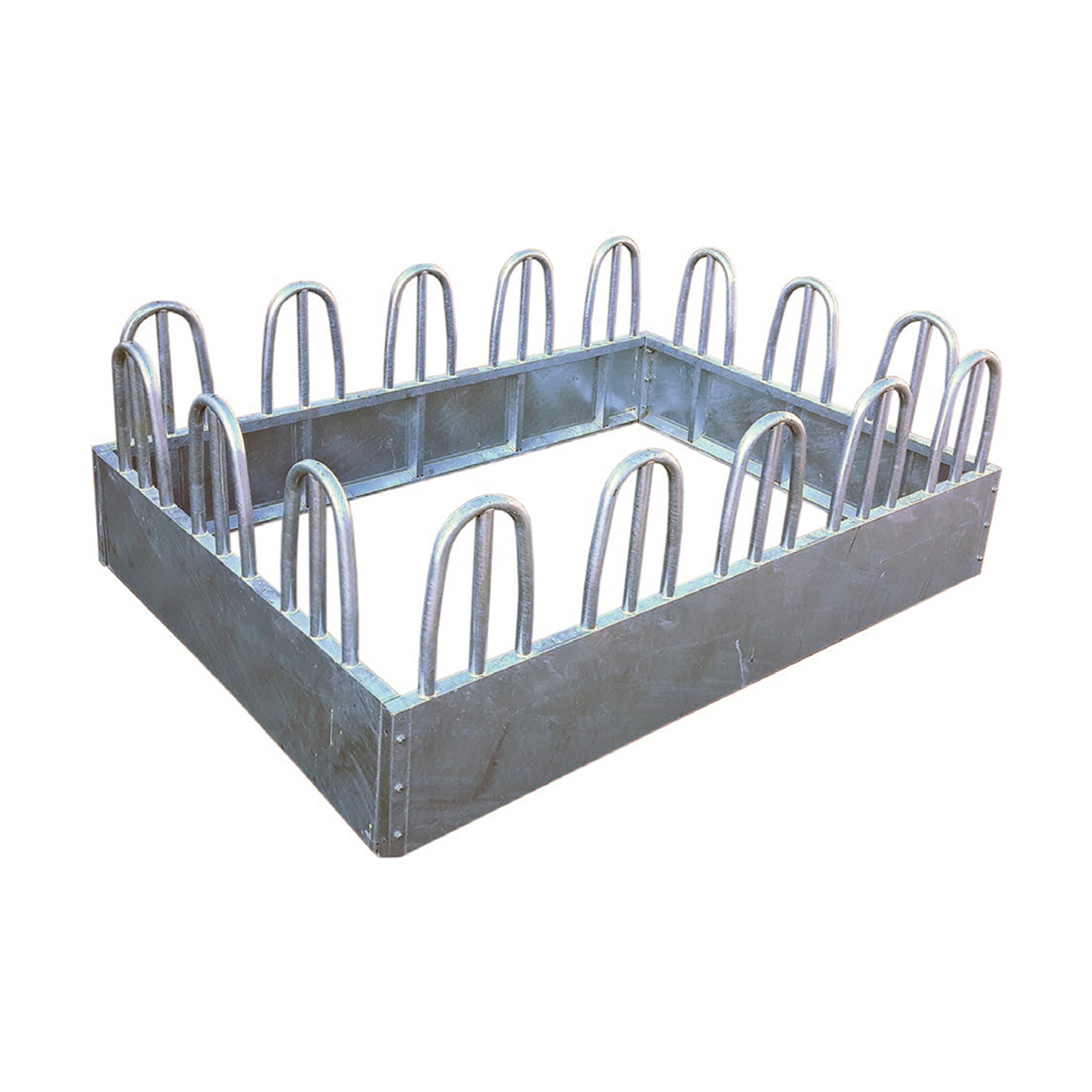 Mangiatoia Da Parete Rettangolare Kerbl Per Cavalli E Pecore – Plastica Verde, Modello 3258