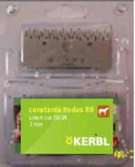 Coppia pettini constanta rodeo 24 denti superiori 18 denti inferiori per boviniequini