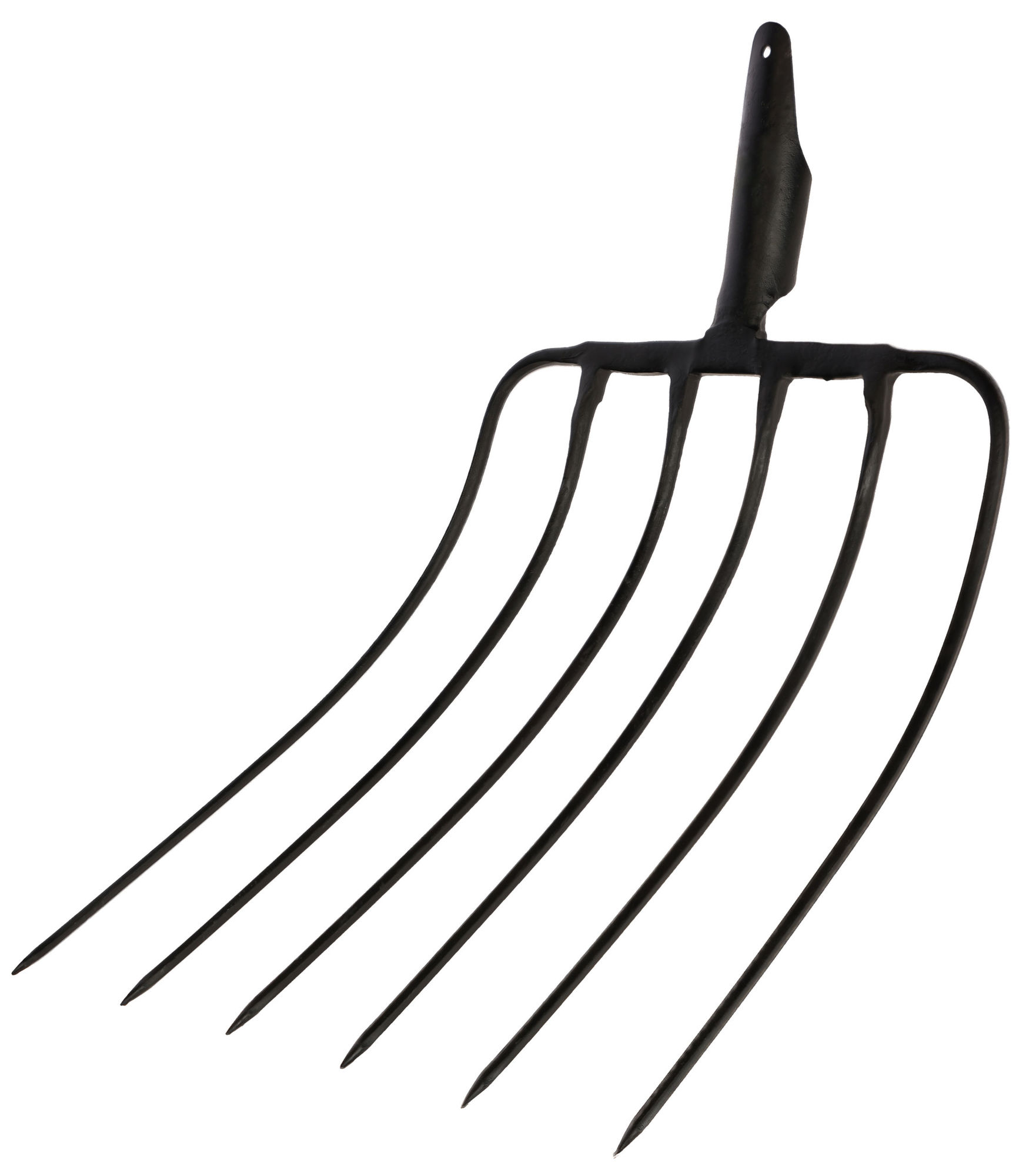 Forcone A 6 Denti Per Giardinaggio - 320x280mm, Con Manico In Legno (Non Incluso) - Foto 3