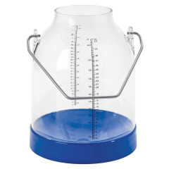 Secchio mungitura in plastica blu 30 l altezza manico 14,3 cm