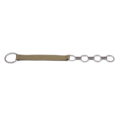 Collare a catena maglia piatta 78 cm