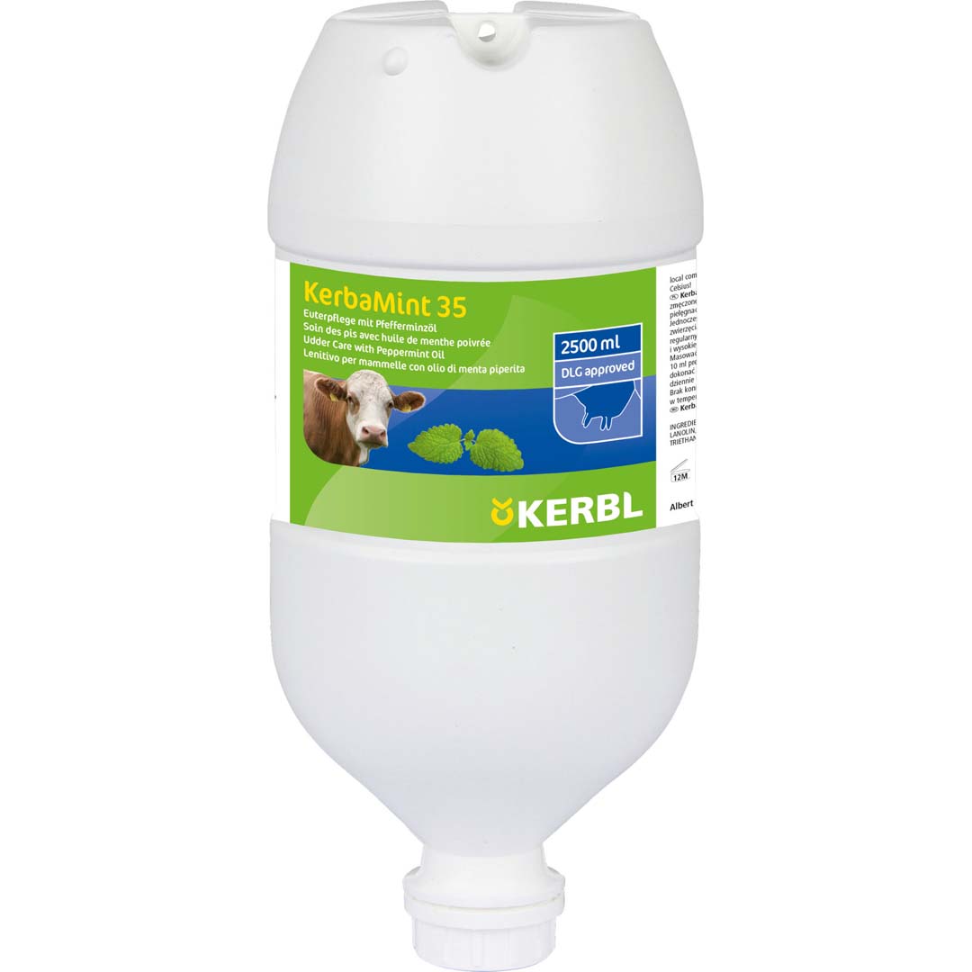 Prodotti per la cura delle mammelle kerbamint 35 2.5 l bottiglia dispenser