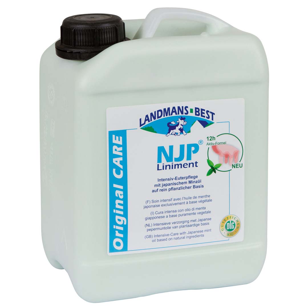 Cura delle mammelle original njp® liniment 2.5 l bottiglia