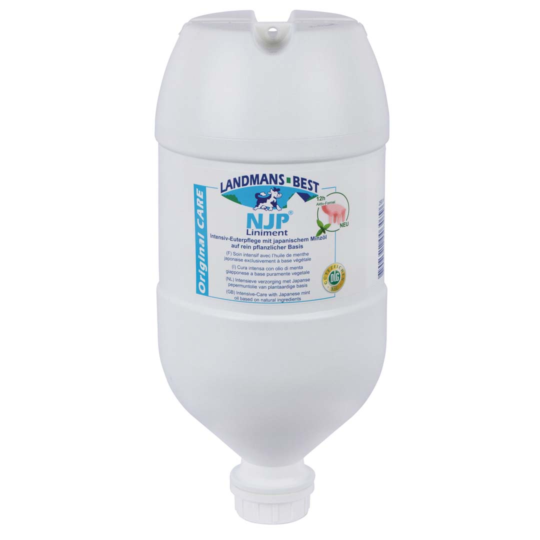 Cura delle mammelle original njp® liniment 2.5 l dispenser bottle