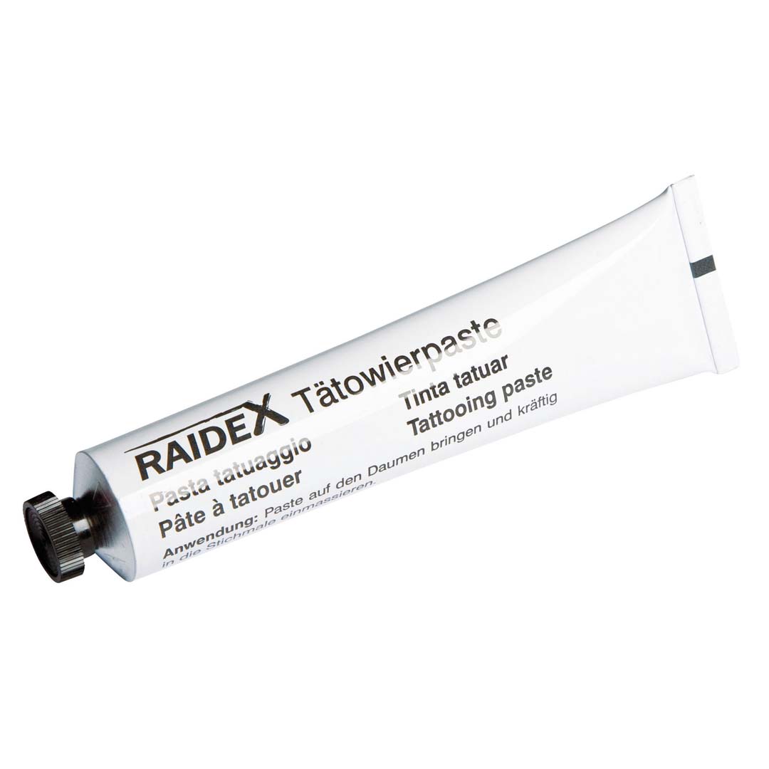 Raidex inchiostro per tatuaggi nero