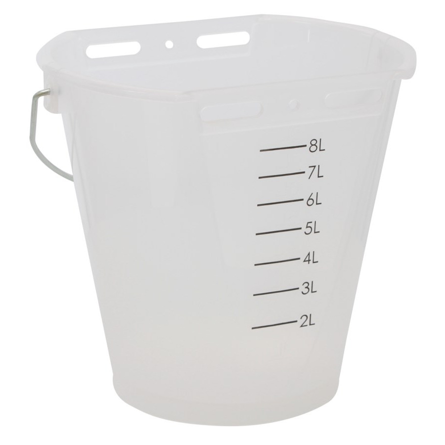 Secchio per allattamento trasparente 13 Lt