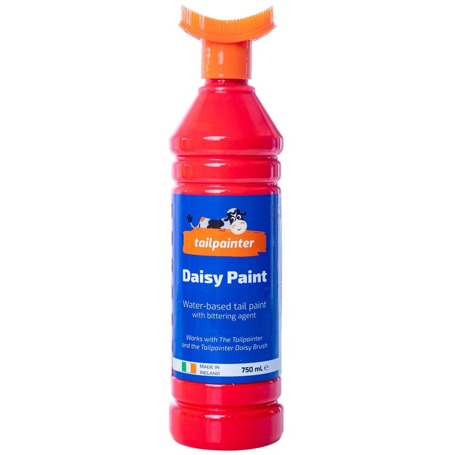 Colore per l’identificazione dell'estro con spazzola daisy paint rosso 750 ml