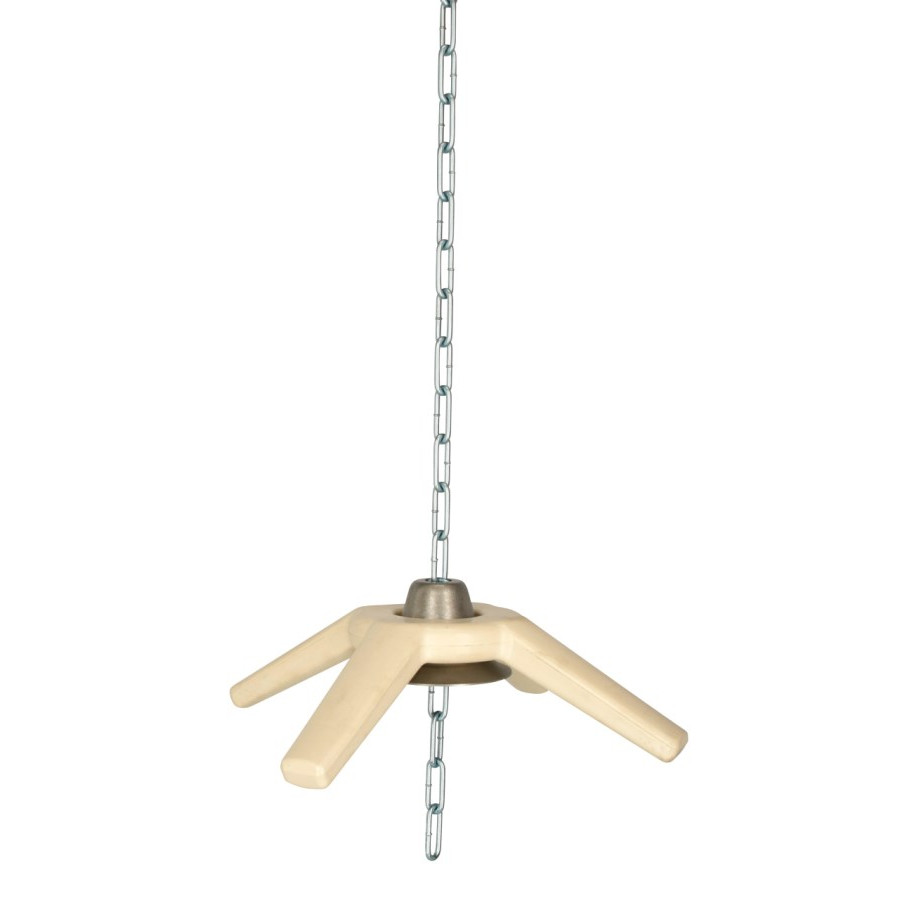 Giocattolo in gomma naturale bitestar con tappo a occhiello e catena