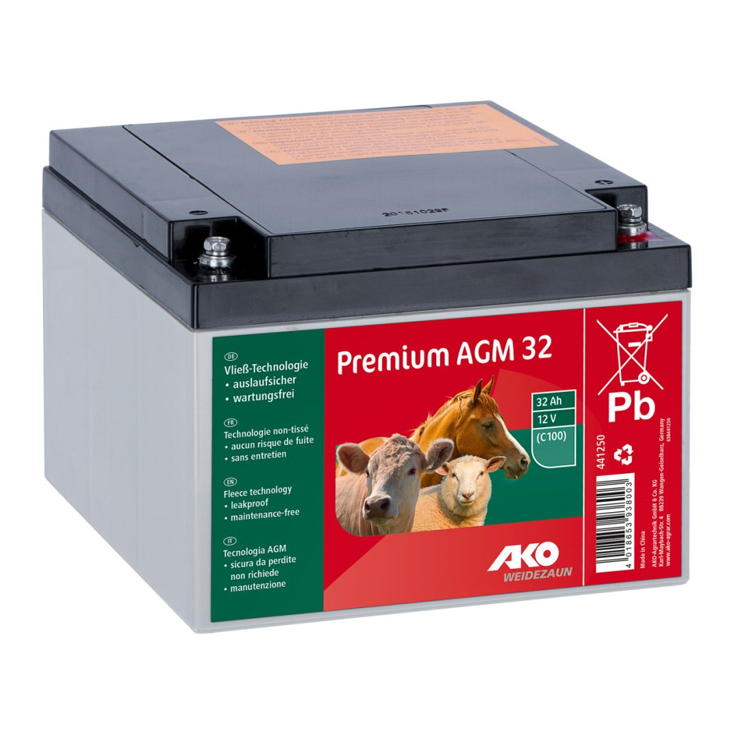 Batteria premium agm 32 ah