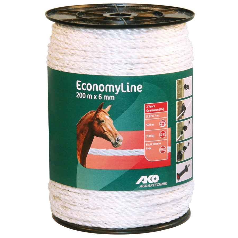 Corda economyline 500 m x 6 mm