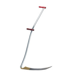 Falce curva wettschliff 65 cm manico 150 cm