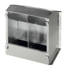 Mangiatoia per conigli doppio